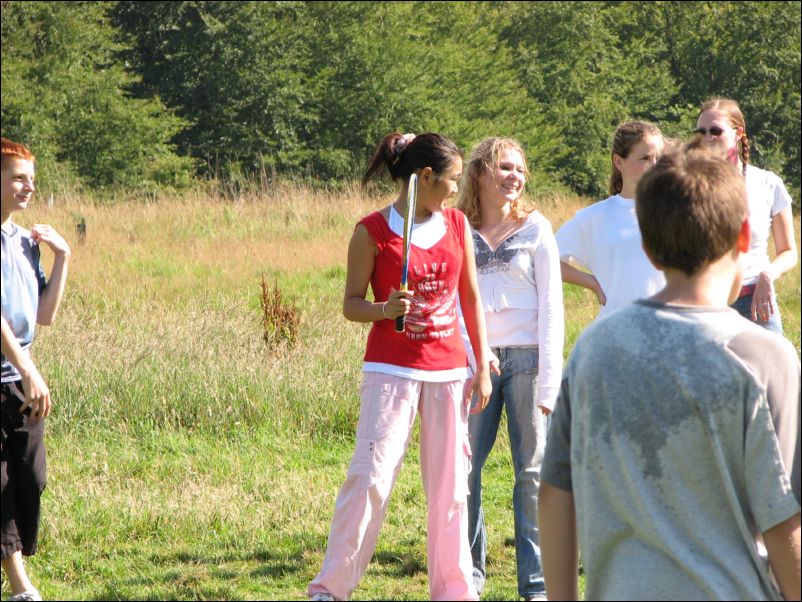 Ive got a bat and im not afraid to use it